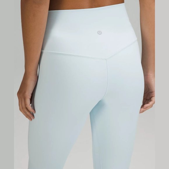 NEW lululemon Size 6 Women's Align High-Rise Pant 25" - Powder Blue - Picture 4 of 4